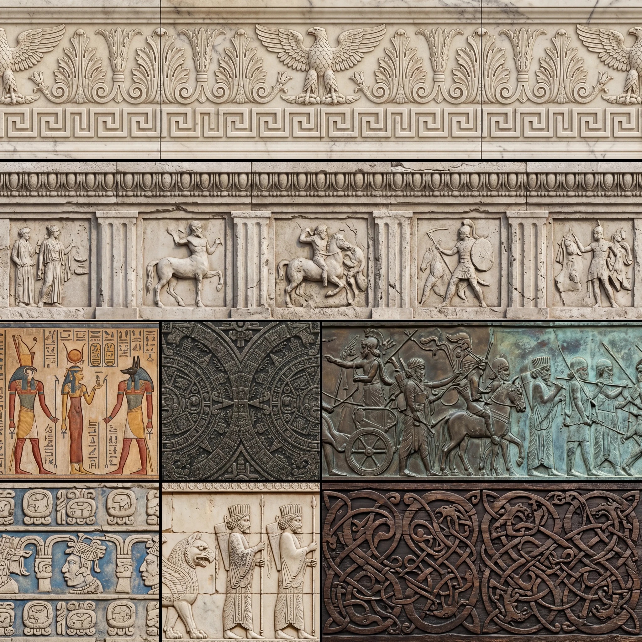 Pixel Art trim sheet texture atlas